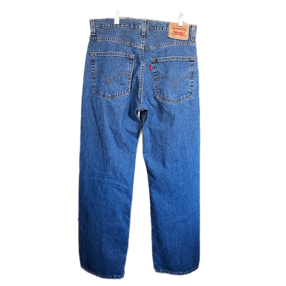 Levi’s 569 Loose Straight Fit Mens Blue Jeans Size 32 x 32 - Picture 2 of 14